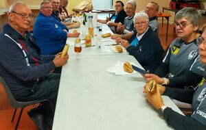 le banquet du samedi avec un jambon beurre