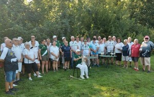 Les participants et organisateurs de cette compétition.