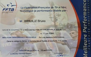 diplôme de record de France
