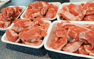 La viande fraîche