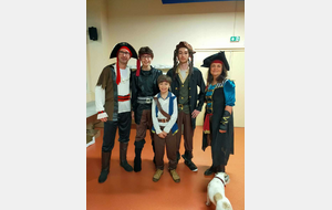 La famille Pirates des Caraïbes