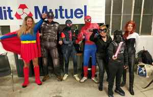 Les héros Marvel de Villeneuve