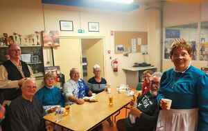 vite, un casse croûte entre deux départs.