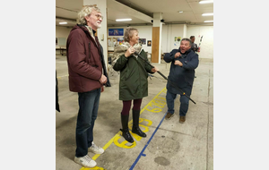 leçon par le geste du tir à la sarbacane....