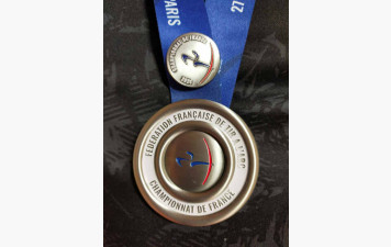 Dimitri, vice-champion de France en salle arc classique